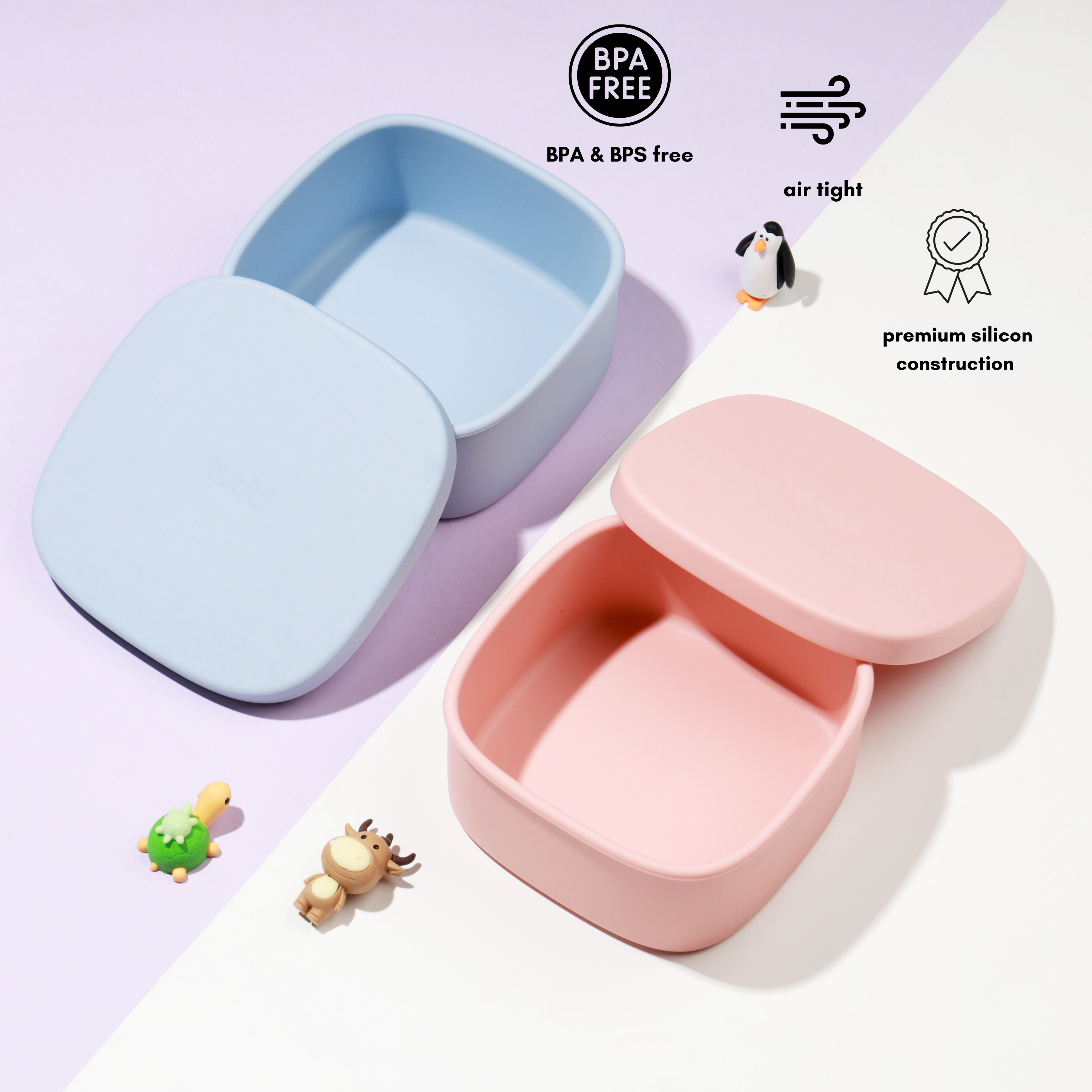Silicone Travel Bowl with Lid