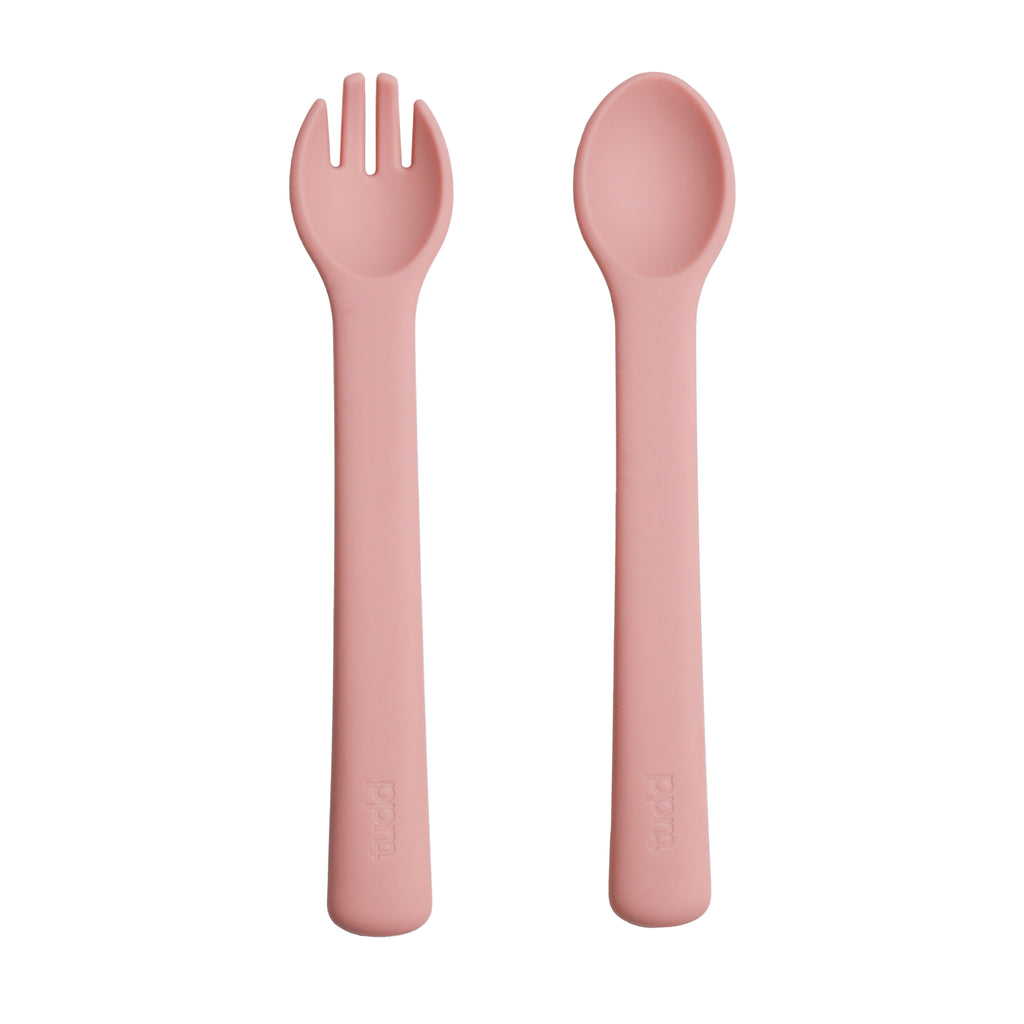 Silicone Spoon & Fork Set