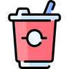 Built-in Straw