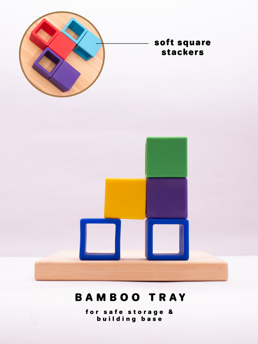 Block Stacking Teether Toy