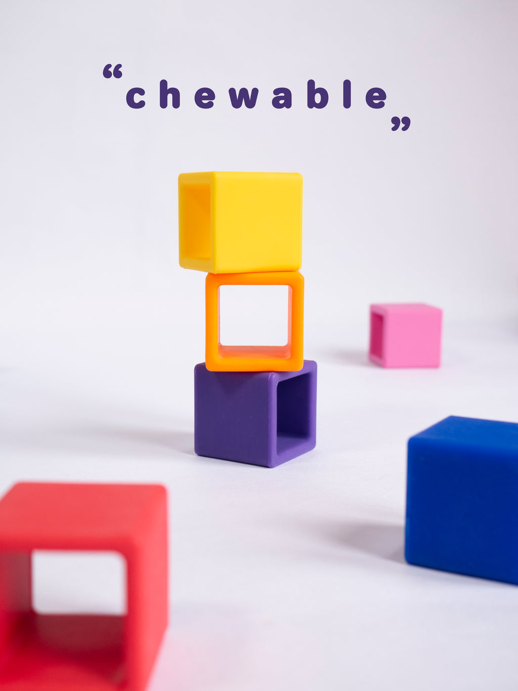 Block Stacking Teether Toy