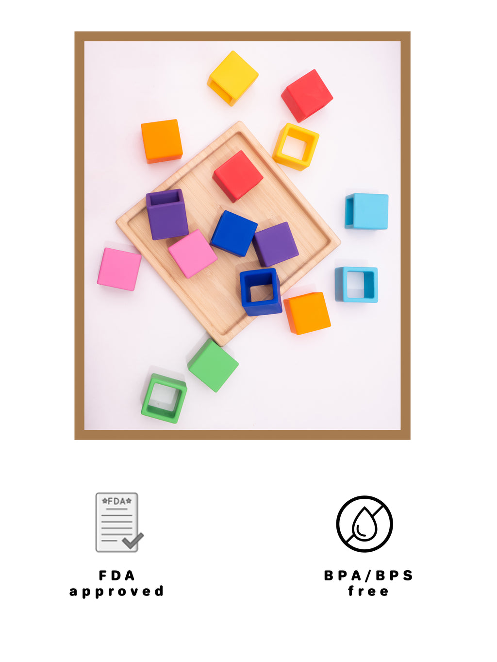 Block Stacking Teether Toy