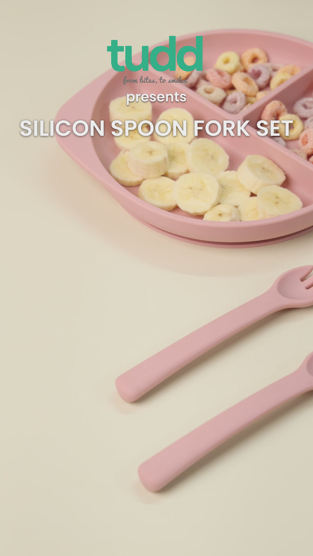 Silicone Spoon & Fork Set