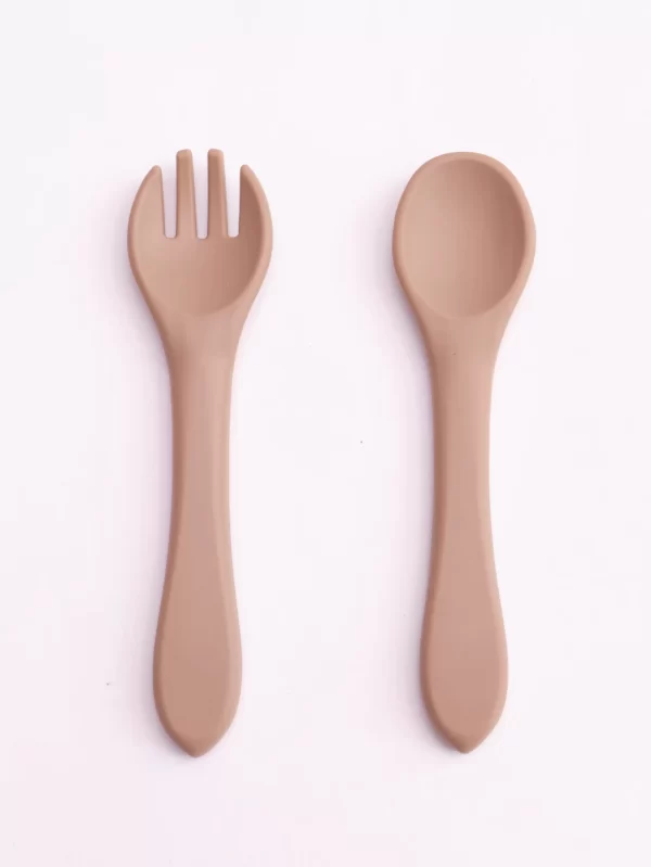 Silicone Spoon & Fork Set - Image 3