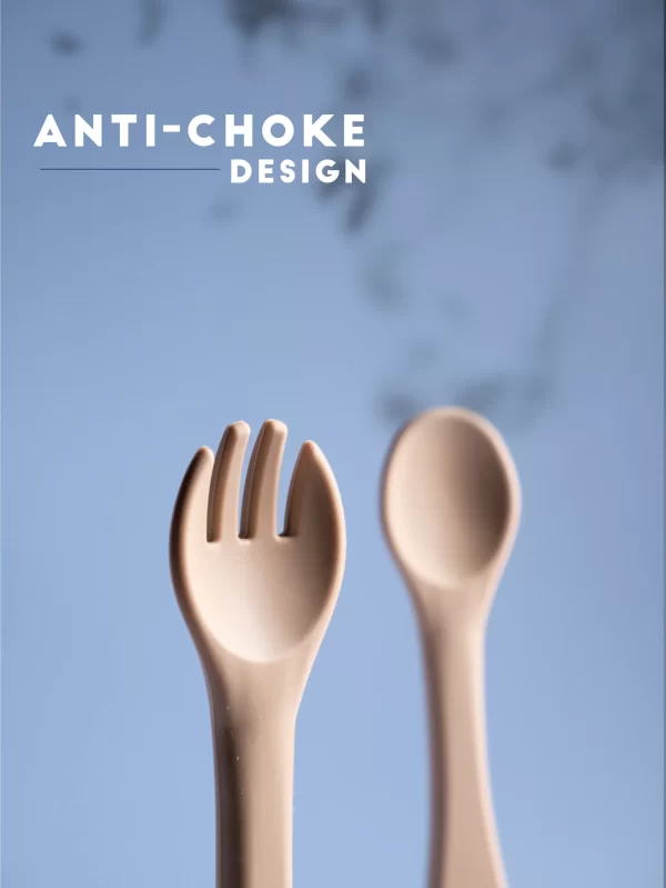 Silicone Spoon & Fork Set - Image 5